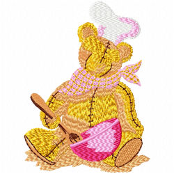 Bears Embroidery Design 5